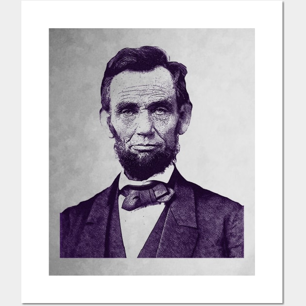 Abraham Lincoln Portrait Wall Art by PallKris